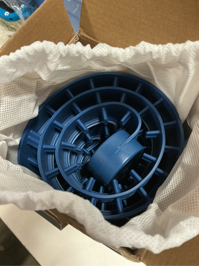 Condition photo showing New/Like New for warming mat for food extra large 32"x15", electric silicone food warmer trays for chafing dishes & buffet,portable countertop food warmers for parties, 7-level temp 8-hour timer? blue
