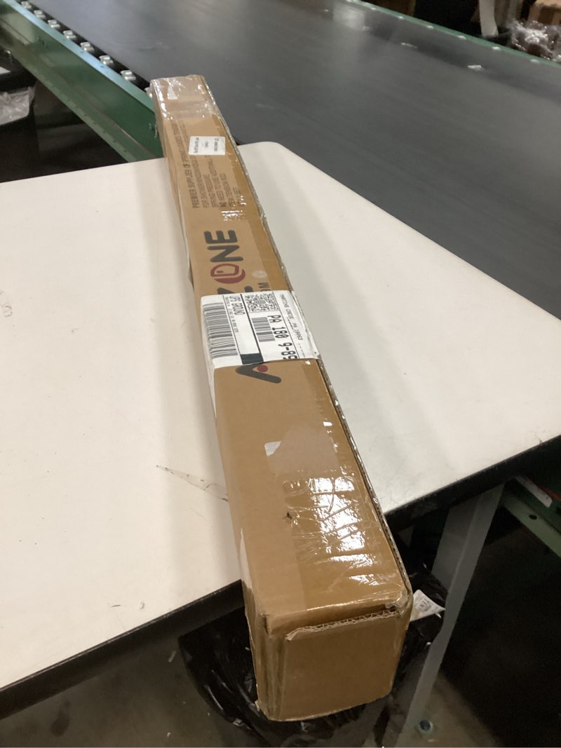 Condition photo showing New/Like New for ALLZONE Mechanical Lock Tension Curtain Rod for Renters & Apartment Upgrades, 40 to 86 Inch, No-Dril