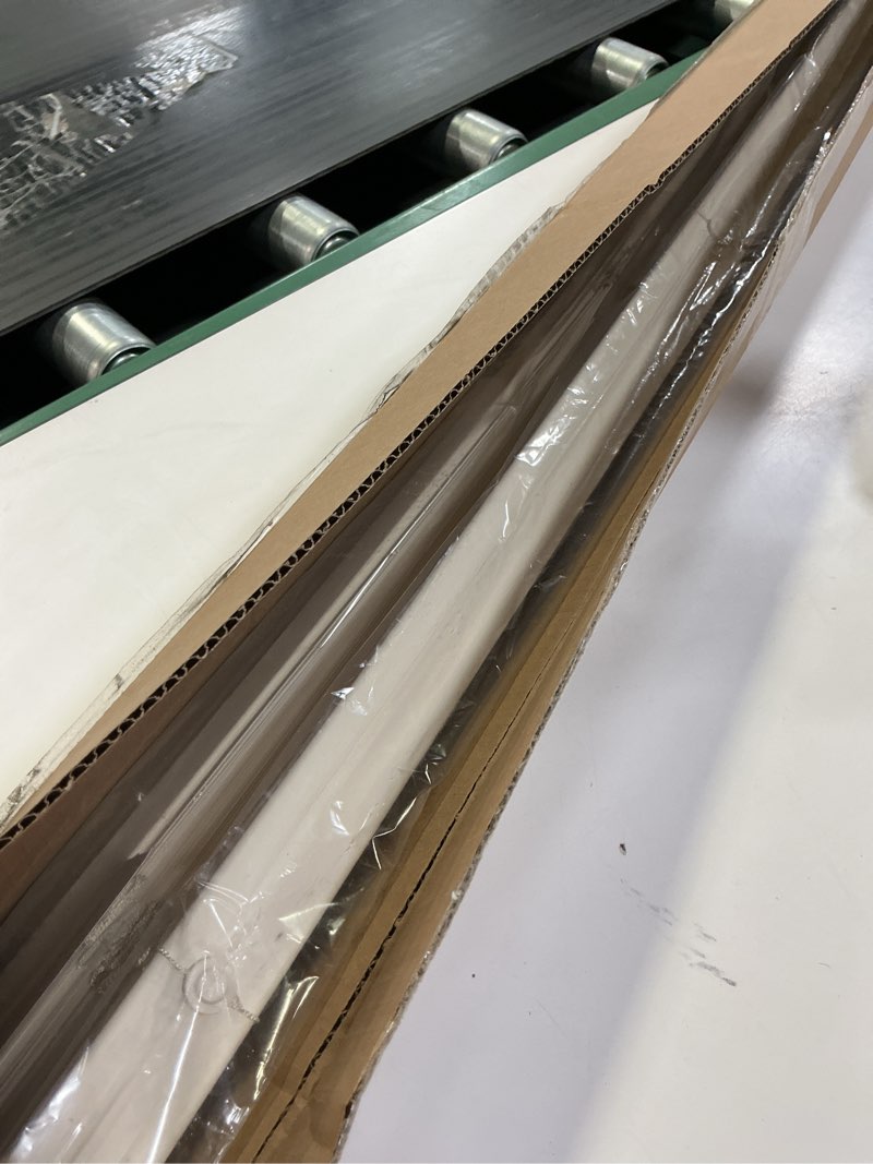 Condition photo showing New/Like New for LazBlinds Cordless No Tools-No Drill 1" Vinyl Horizontal Mini Blinds, Light Filtering Blinds for Windows, Blinds & Shades for Window Size 39" W x 64" H, Cream Cordless-cream 39" W x 64" H