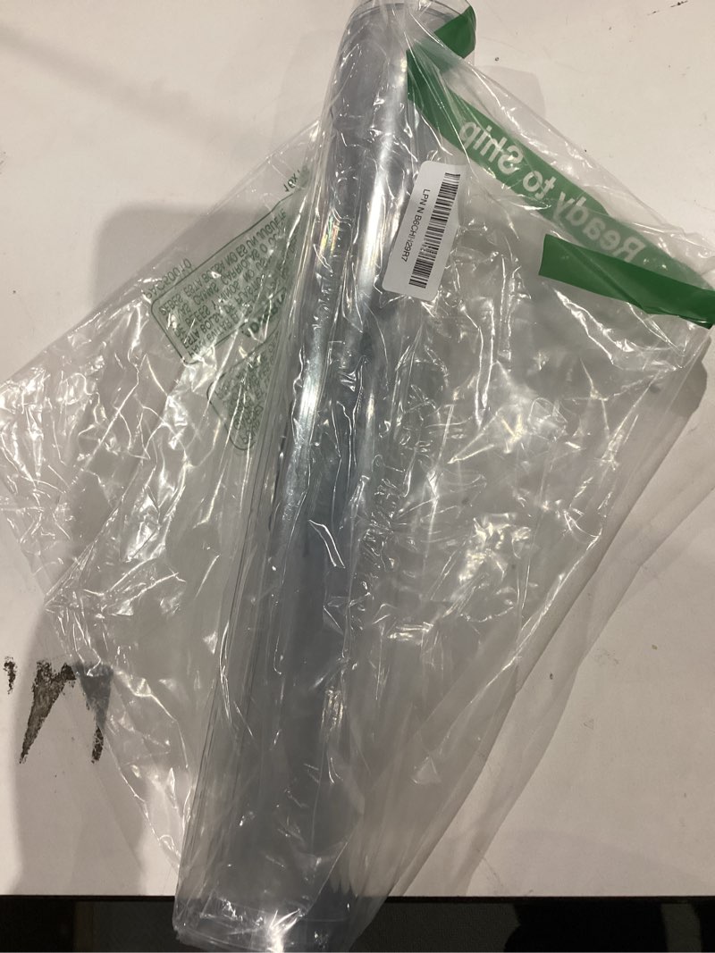 Condition photo showing Good Condition for thick clear pvc office desk blotter cover protector 17x24 inch rectangular plastic table cover desk pad mat for office & computer desk topper wooden furniture screen protection topper wipeable clear 17"x24"