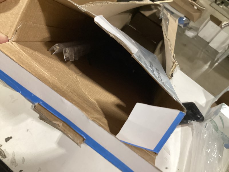 Condition photo showing As Is for h2pro 24" glass canopy for 15/20/ 55-gallon aqueon all glass marineland perfecto aquarium fish tank (23.07 x 11.69 x 0.16in)