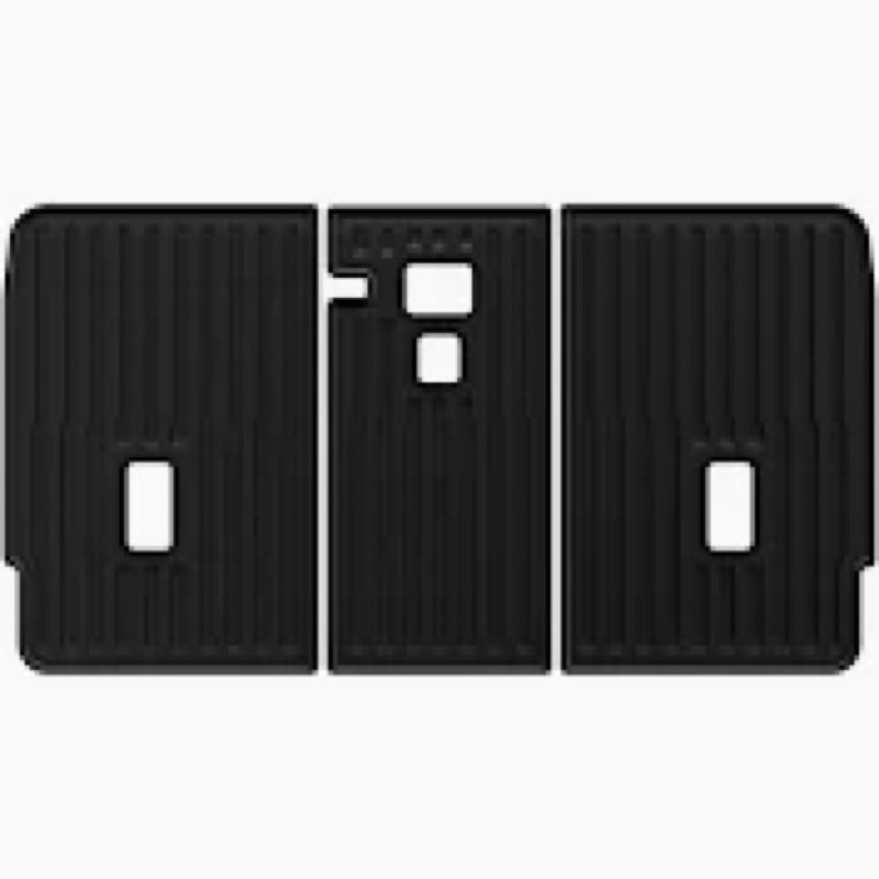 3PCS TPE Rear Seat Back Mat Waterproof Liner Fits For All New Tesla Model Y 2025 ( similar