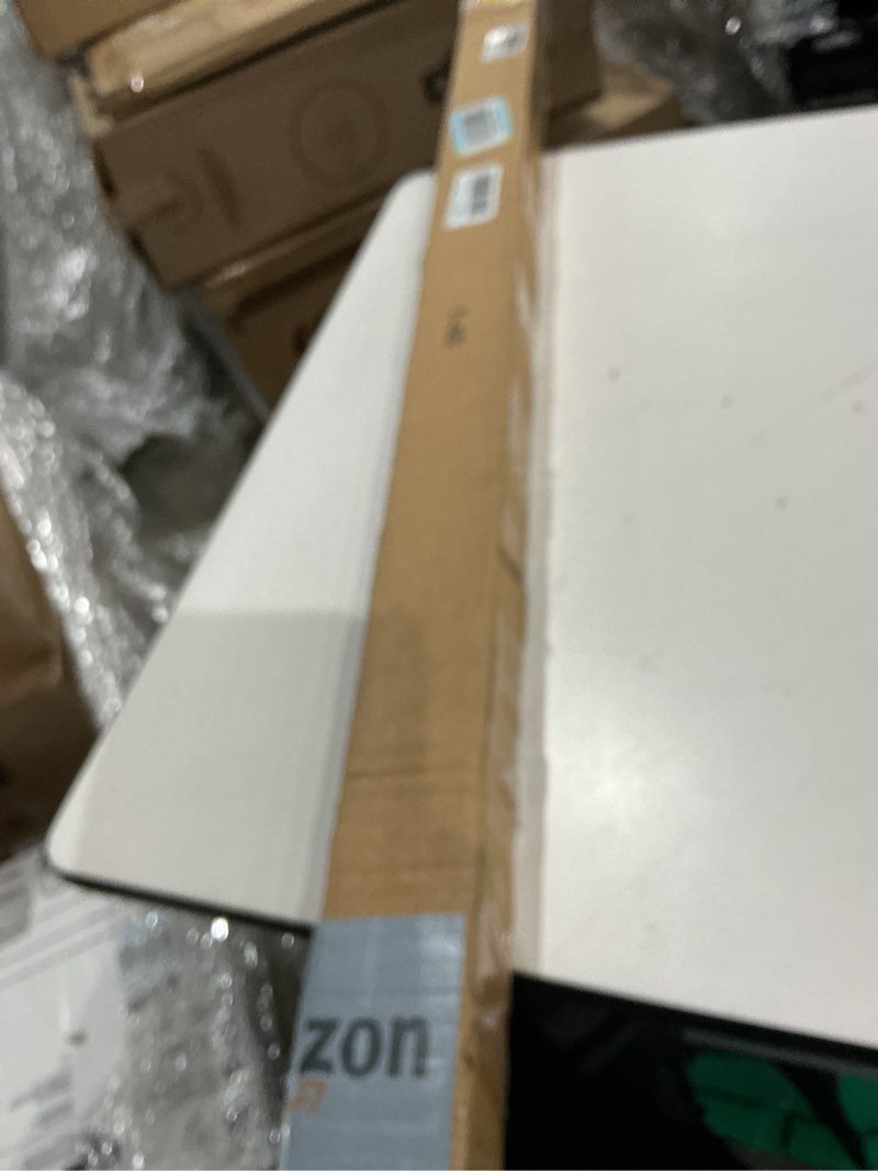 Condition photo showing Good Condition for aosky cordless roller shades for windows light filtering shades with 5% openness solar screen semi sheer roller blinds uv protection for office and home. easy to install 45" w x 72" h (white) 45"w x 72"h white