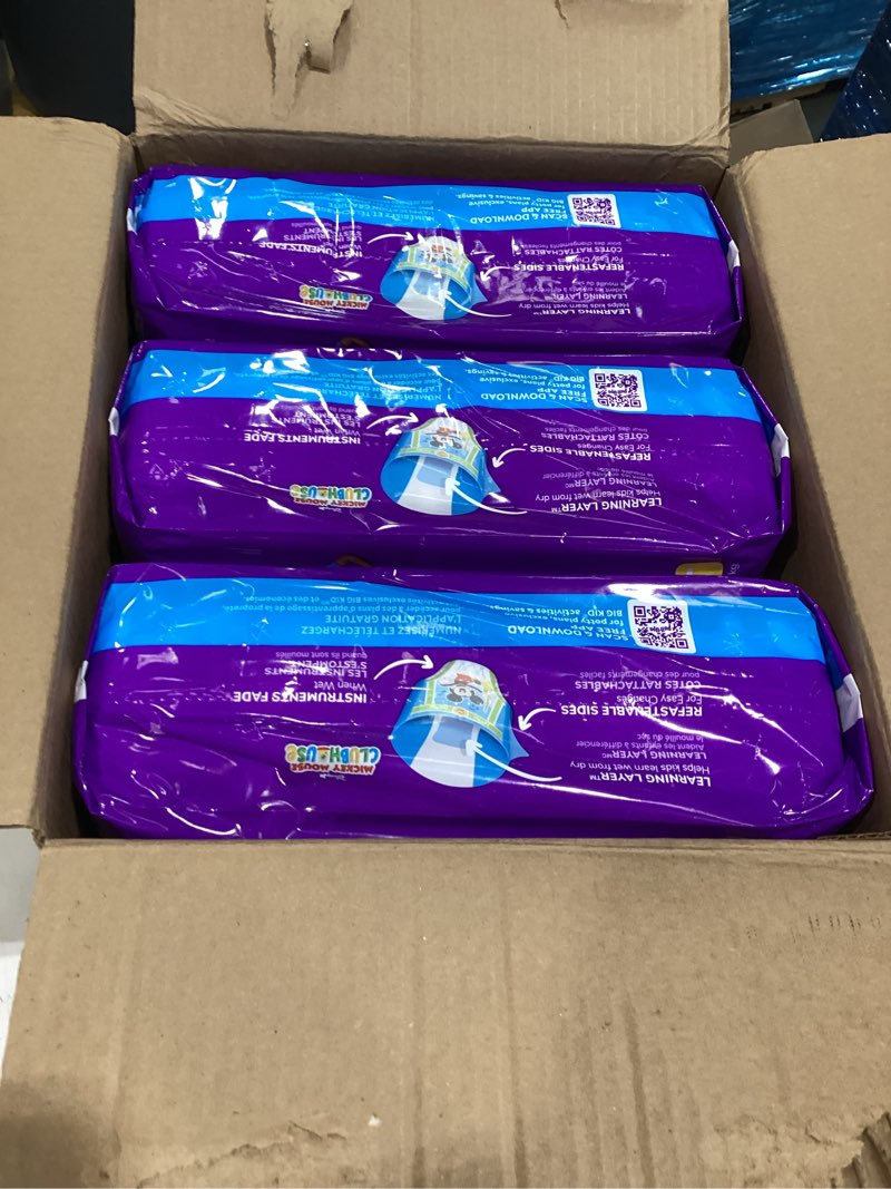 Condition photo showing New/Like New for pull-ups boys' potty training pants, size 4t-5t training underwear (38-50 lbs), 99 count 4t-5t 99