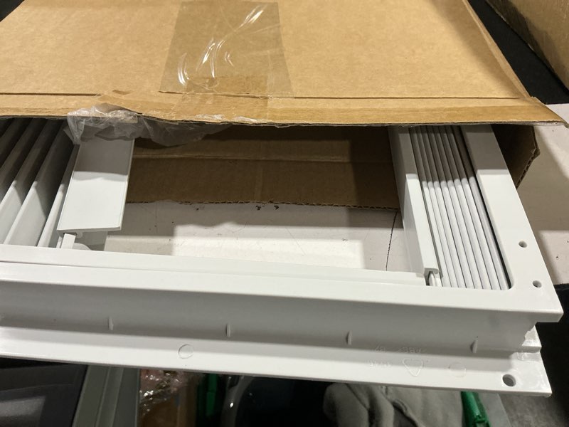 Condition photo showing Good Condition for mxclimate window air conditioner side panels with frame,window ac accordion filler curtain kit,adjustable insulation panels for window ac seal replacement screen (10,000 btu)