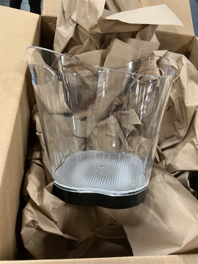 Condition photo showing Good Condition for LED Ice Bucket - Portable Colorful Gradient Ice Bucket 6 Liter,Great for Home Bar, Chilling Beer, Champagne and Wine (Four Leaved Clover-1pcs)