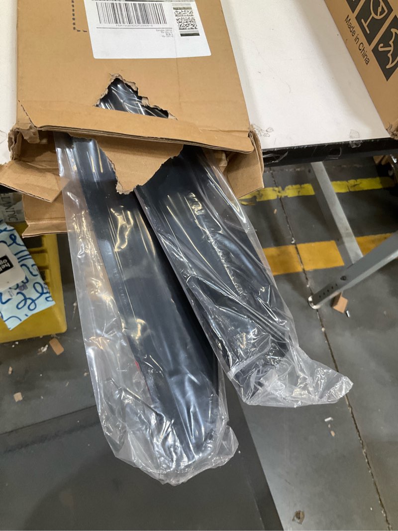 Condition photo showing Good Condition for window visors rain guards for 2014 2015 2016 2017 2018 2019 toyota highlander, out-channel window vent wind deflectors visors shades for 14-19 highlander 2014-2019 toyota highlander