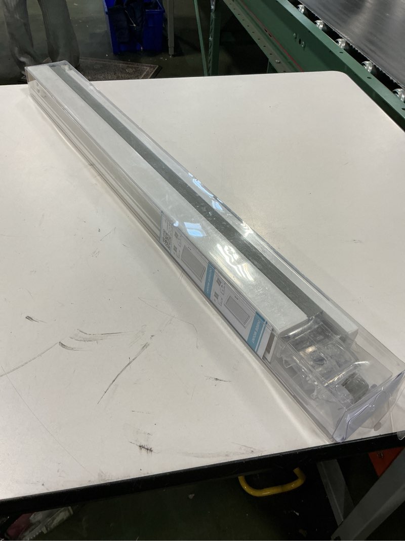 Condition photo showing New/Like New for Changshade Cordless Cellular Shades, Blackout Honeycomb Shades for Windows, Pull Down Pleated Blinds, Easy to Install for Indoor Windows and French Doors,27" W x 48" H, Grey Blackout Grey 27"W x 48"H