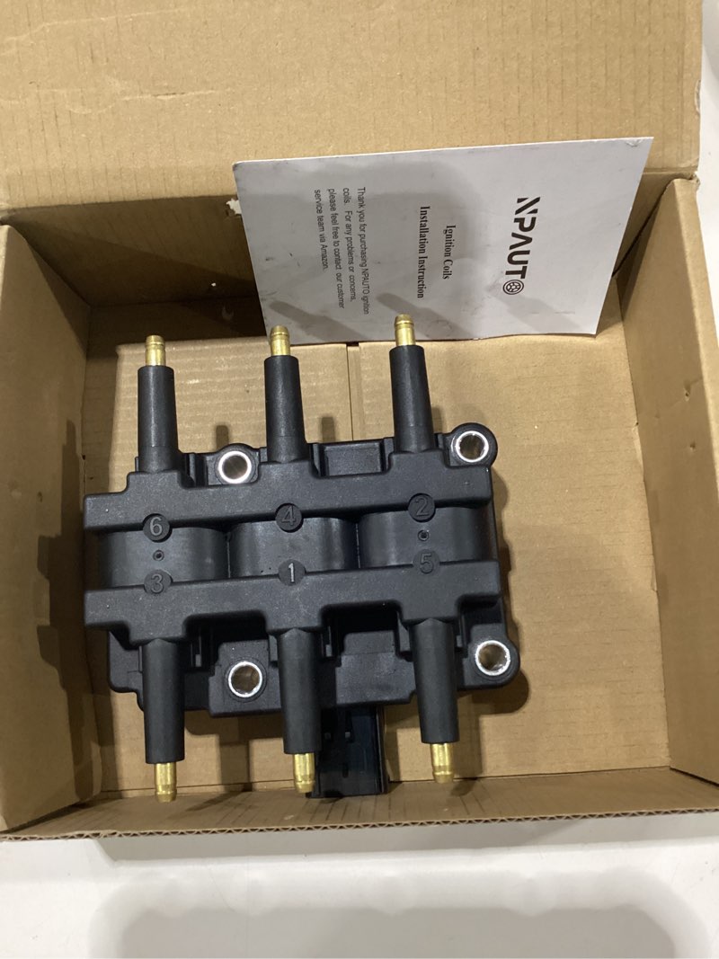 Condition photo showing New/Like New for ignition coil pack compatible with v6 3.3l 3.8l 2000-2010 chrysler town & country chrysler pacifica dodge grand caravan jeep wrangler 2000 2001 2002 2003 2004 2005 2006 2007 2008 2009 2010, uf305