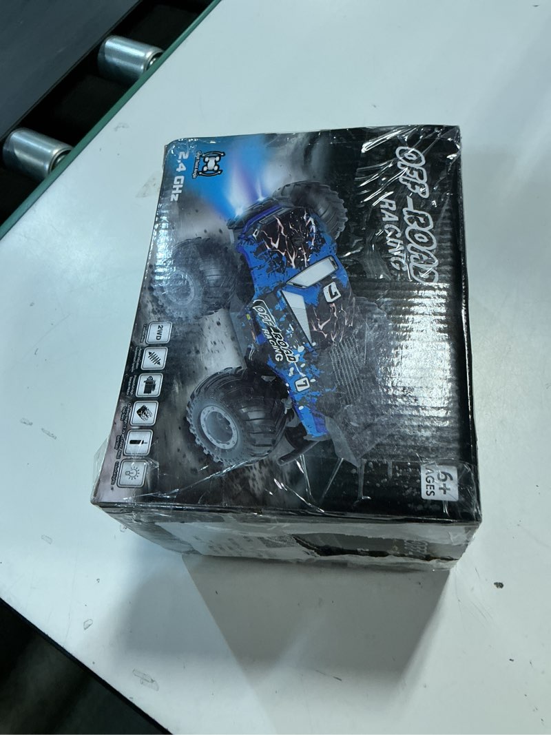 Condition photo showing Good Condition for loheer remote control car  all-terrain remote control truck for boys  rechargeable rc truck with led  1:20  10km/h  2 motors  2.4ghz  speed friendly  sturdy  rc cars for christmas  kids  beginner