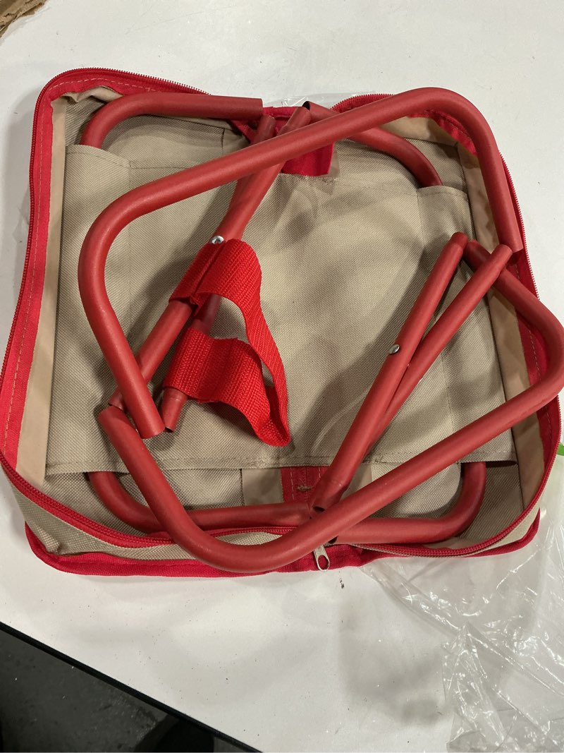 Condition photo showing Good Condition for Portable Stool Camping Stool,Mountaineering and Hiking 12.6-Inch Portable Folding Stools for Outdoor Gardening and Beach Camping Fishing,Folding Stool with Carry Bag to 200LB Load Capacity