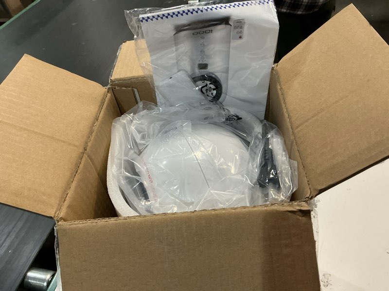 Condition photo showing Good Condition for idoo 1500w electric ceramic space heaters with remote, portable heater for office home indoor large room 300 sq.ft, white