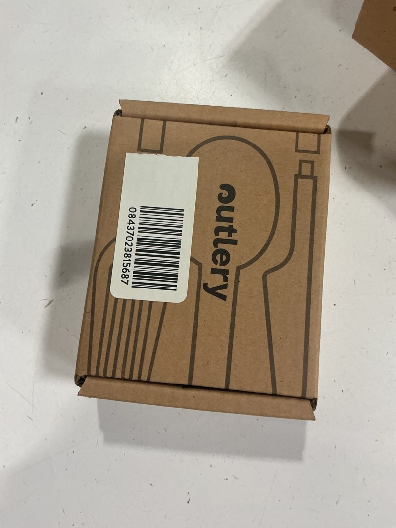 Condition photo showing New/Like New for niezb?dnik komplet sztu?ców kempingowych ze stali sztu?ce na biwak sk?adane