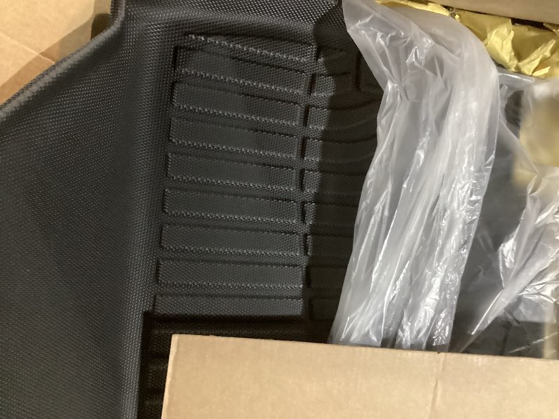 Condition photo showing Good Condition for Cartist Floor Mats and Cargo Liner Fit for Nissan Pathfinder 7 Seats 2022-2026 All Weather TPE Floor Mat Pathfinder Accessories Heavy Duty Carpet Protection (Trunk Mat with Backrest Mat+Floor Mats) 5)Nissan Pathfinder 7?22-26?Full set