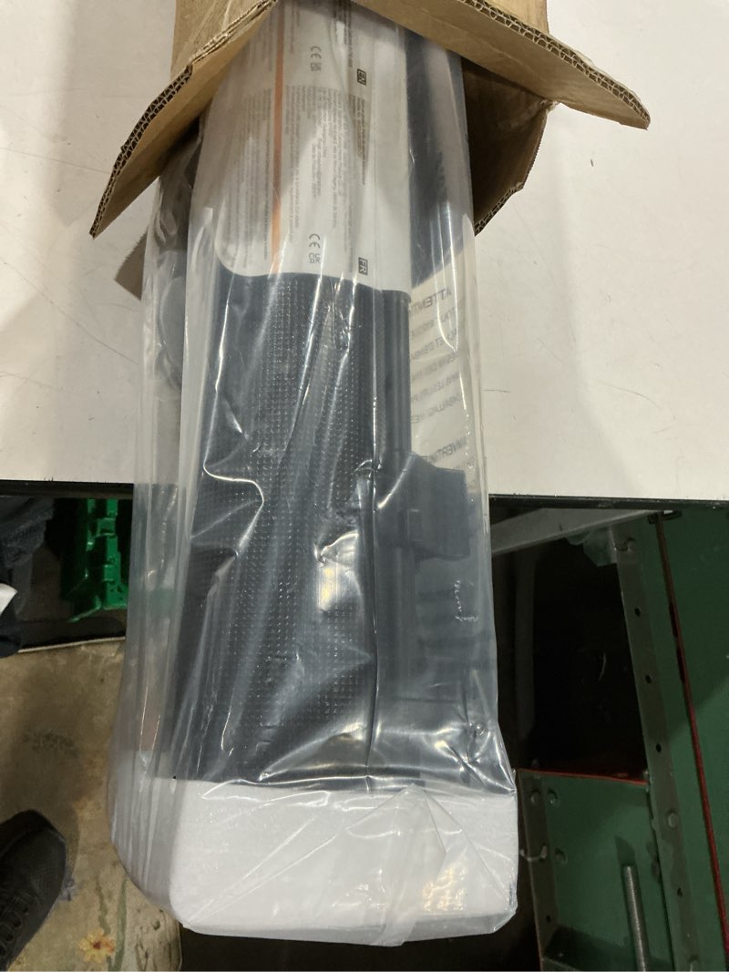 Condition photo showing Good Condition for 236'' retractable baby gates extra wide, 42'' extra tall retractable dog gate, 20 ft black indoor/outdoor retractable gate with reinforcement rods for garage, doorways, stairs, decks, driveway, patio black 42" tall x 236" wide