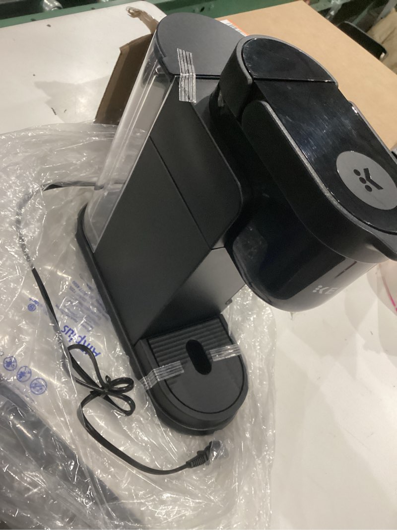 Condition photo showing Good Condition for keurig k-express single serve k-cup pod coffee maker, 3 brew sizes, strong button feature, 42oz removable reservoir, black