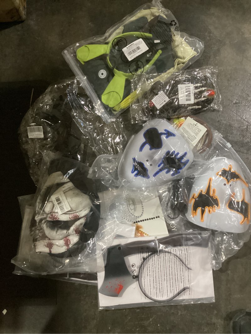 Assorted Halloween costumes