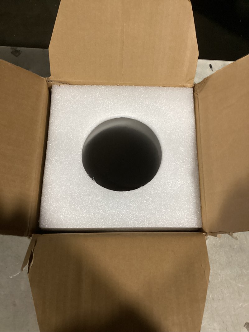 Condition photo showing Good Condition for EKO Serene 5L / 1.32 Gallon Step Trash Can with Lid, Small Stainless Steel Round Garbage Can with Removable Inner Bucket, Compact Bin for Powder Rooms, Offices & Tight Bathroom Spaces. 5L Round - SS