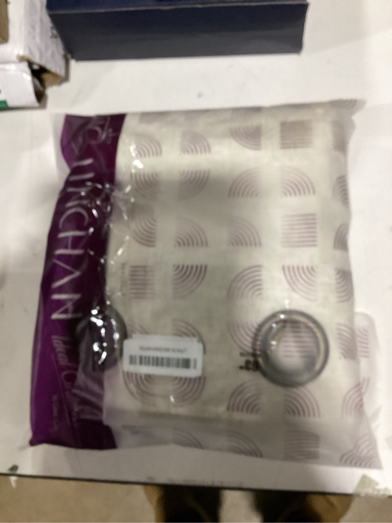 Condition photo showing New/Like New for jinchan natural linen curtains 63 inch length for bedroom light filtering drapes for kitchen window over sink thick linen textured farmhouse window curtains with grommet beige 50 inch wide 50"w x 63"l (pack of 2) natural