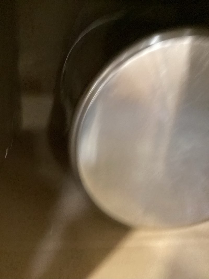 Condition photo showing Good Condition for 74-Quart Stainless Steel Seafood Boil Pot with Lid,Crab, Lobster, Shrimp Boil Stock with Strainer, Turkey Fryer Pot, Stock Boiler Deep,Fried Cooker for Commercial Outdoors 74 Quarts