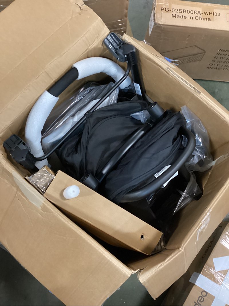 Condition photo showing Good Condition for Evenflo Pivot Modular Travel System with LiteMax Infant Car Seat (Casual Gray) Casual Gray Pivot Modular Travel System with LiteMax Infant Car Seat NEW SIDE IMPACT