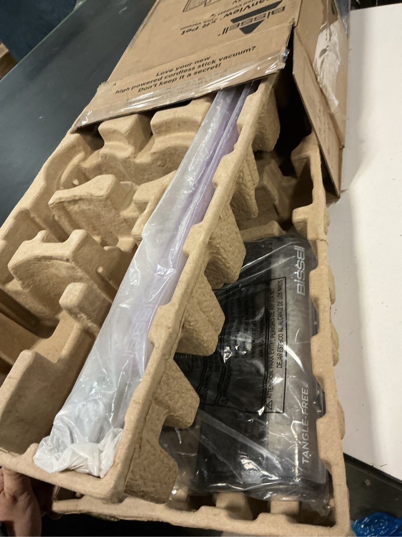 Condition photo showing As Is for Bissell Cleanview XR Pet 300W Cordless Vacuum with Removable Battery, 3797V