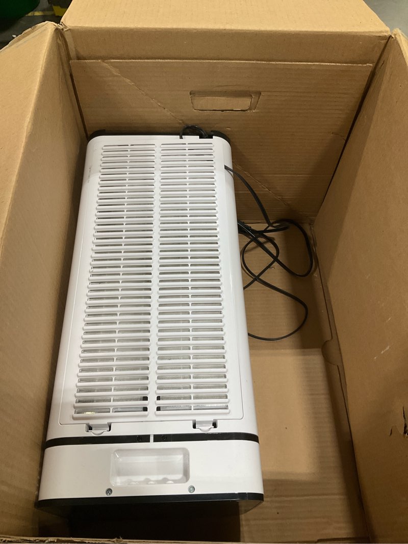 Condition photo showing As Is for medify ma-40 air purifier with true hepa h13 filter | 1,793 ft² coverage in 1hr for smoke, wildfires, odors, pollen, pets | quiet 99.9% removal to 0.1 microns | white, 1-pack white large room