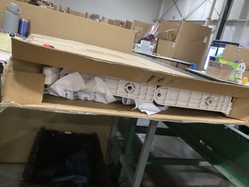 Condition photo showing Good Condition for Window Awning Door Canopy, Modern Polycarbonate Front Door Canopy, Patio Awning Canopy Window Door Cover for Rain Snow Sunlight Protection Hollow Sheet (40" x 32", Clear Canopy/White Bracket)