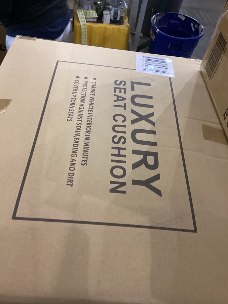 Condition photo showing New/Like New for Tapha Faux Leather Seat Cover Set for Toyota RAV4 2020-2023 XLE LE XLE Premium Limited Base SUV, Breathable and Water-Resistant, Include Seat Covers for Front and Rear Seats (Black/Grey) Grey/Black