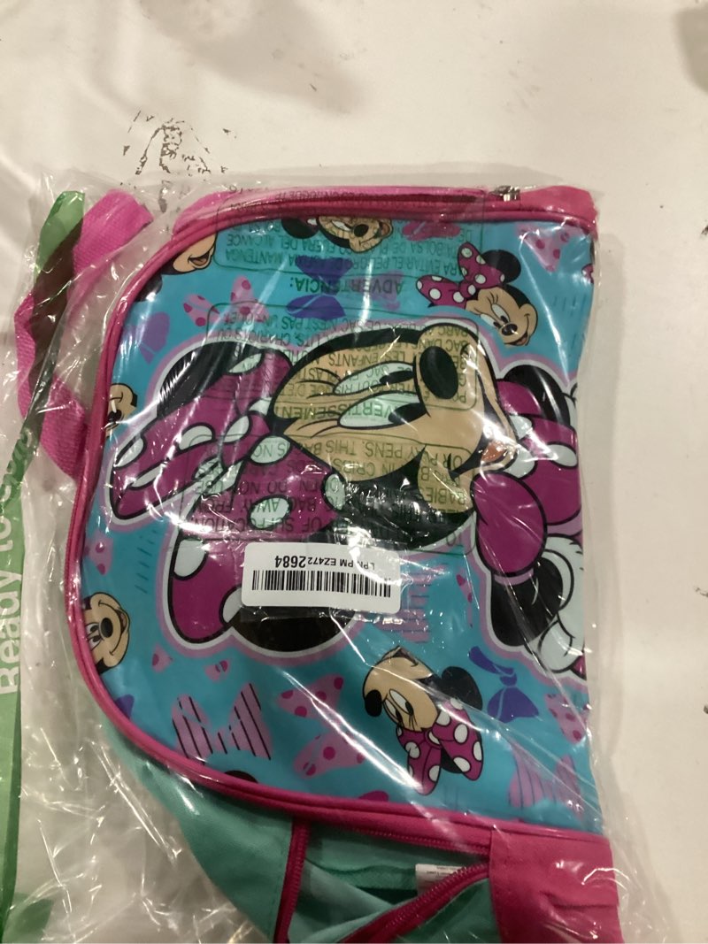 Disney Minnie Mouse Backpack for Kids 15” | Cute Minnie Mouse Bookbag for Girls | Padded Straps & La