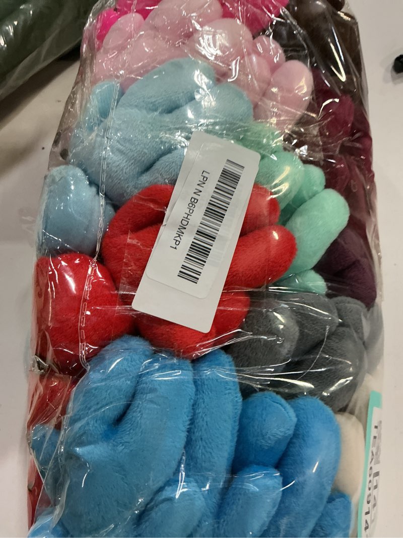 Condition photo showing Good Condition for 54 pack 4.7 inch mini teddy bears stuffed animals cute soft small plush bears toy for diy keychain birthday wedding christmas easter valentine party, 18 colors