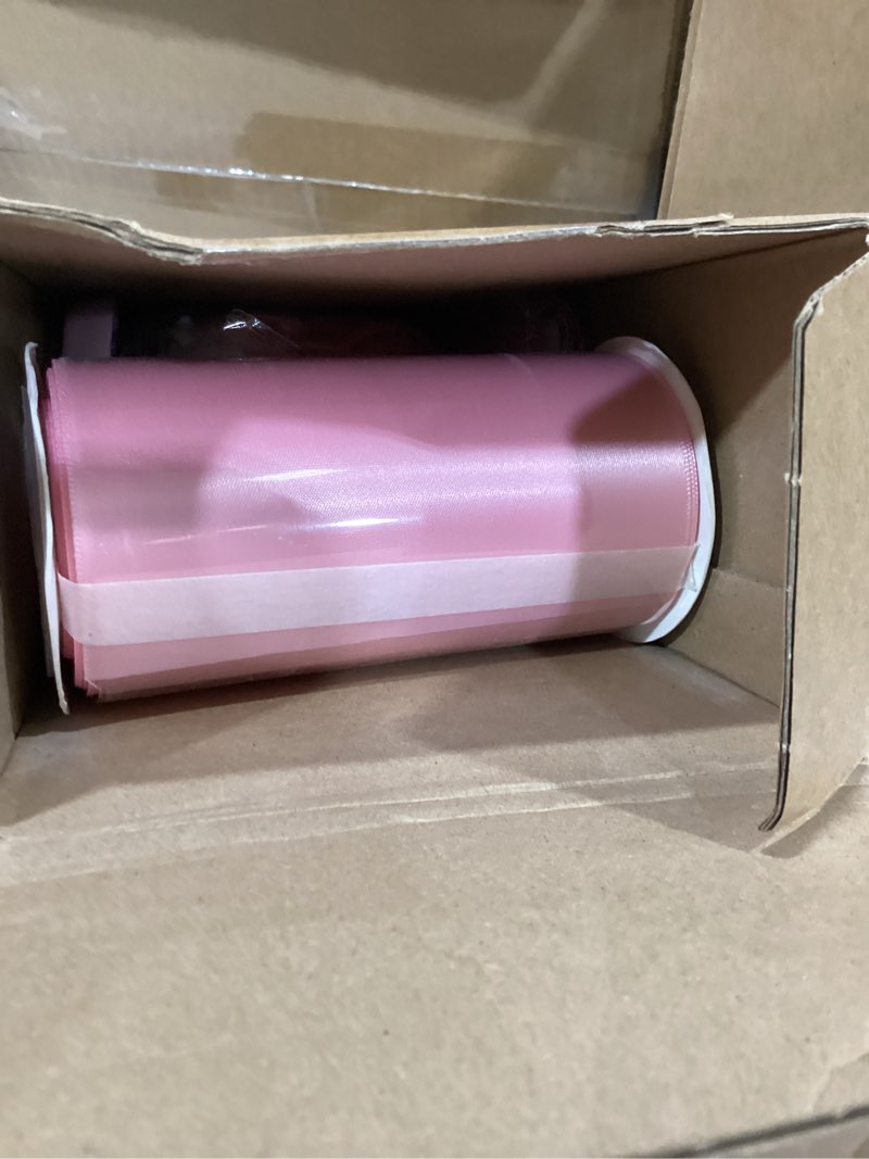 Condition photo showing New/Like New for grand opening ribbon cutting ceremony kit grand opening banner decorations with 10'' scissors 40 pcs balloons satin ribbon bows and more supplies for business events(pink)