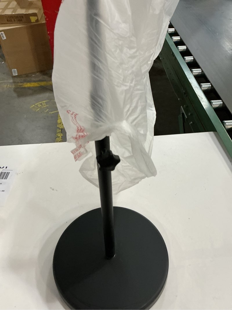 Condition photo showing As Is for Lamicall Tablet Floor Stand Holder - Gooseneck Tablet Mount for Bed, 63" Adjustable Height & 10.6lb Stable Base, for Gifts: 4.7-13" Tablets, iPad Pro 13/9.7, Air, Mini, Galaxy Tab, Kindle, Phones Black