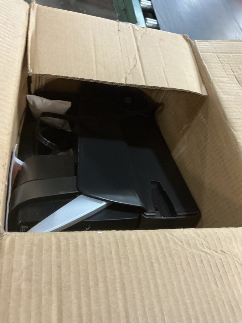 Condition photo showing As Is for keurig k-elite single serve k-cup pod coffee maker, with strength and temperature control, iced coffee capability, 8 to 12oz brew size, programmable, brushed slate