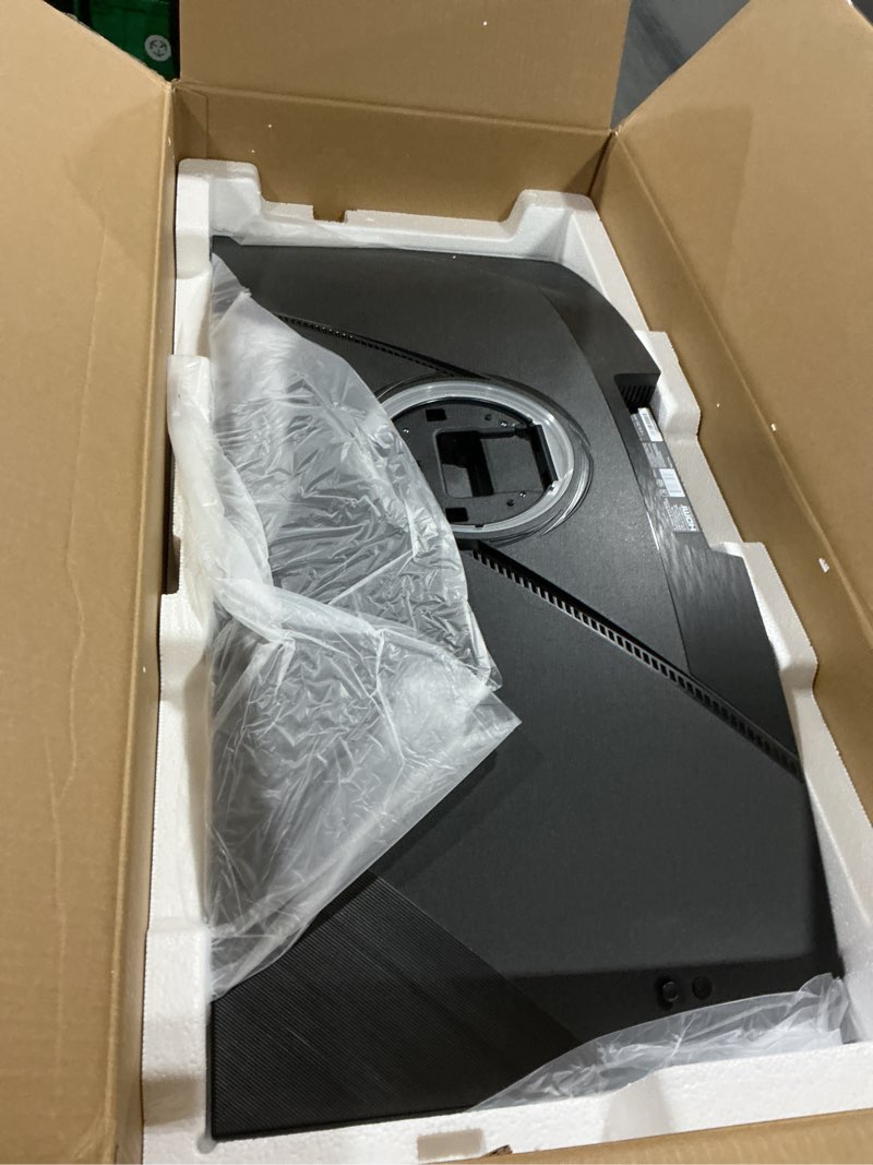 Condition photo showing As Is for SANSUI 34 Inch 240Hz Ultrawide Curved Gaming Monitor UWQHD 3440×1440, 21:9 2K Curved Monitor 1500R,HDR400,Fast VA, PIP/PBP,AI Crosshair,AIPQ(Visual Enhance),MPRT 1ms,HDMI2.1*2,DP1.4*2(DP Cable Incl.) 34" Curved/UWQHD/240Hz/HDMI2.1 34" Curved/UWQHD/240Hz/HDMI2.1