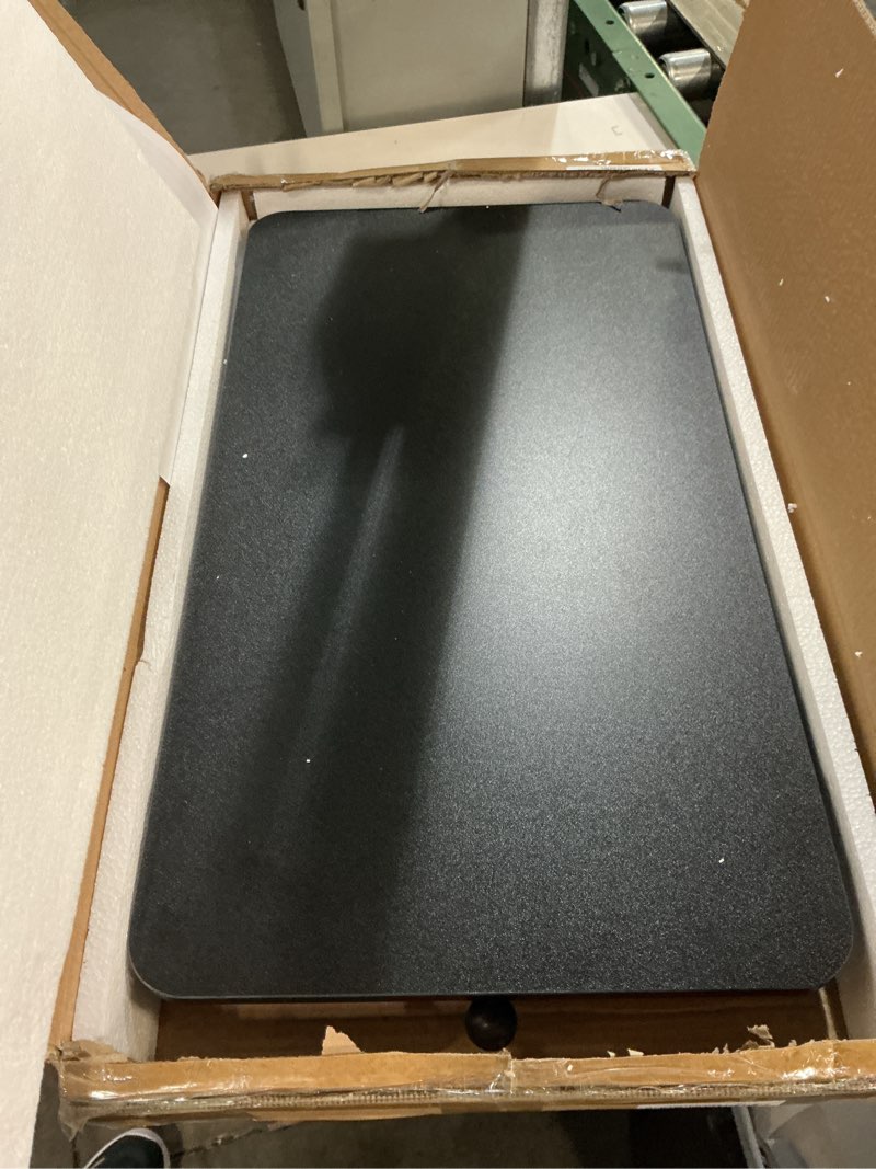 Condition photo showing New/Like New for standing desk converter adjustable height,keyboard riser for stand up desk riser,computer keyboard stand for desktop,ergonomic sit stand computer workstations black size 23.6 inch
