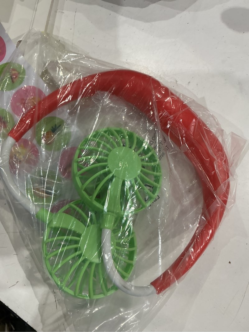 Condition photo showing Good Condition for breezebuddy portable wearable neck fan, hands-free usb-c rechargeable, white