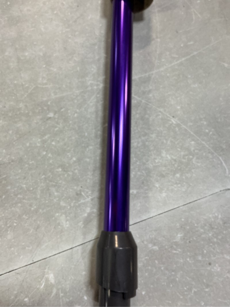 Condition photo showing Good Condition for Quick Release Replacement Wand Compatible with Dyson Digital Slim,V12 Detect Slim+,V12 Detect Slim Absolute Vacuum Cleaner, Vacuum Attachment Extension Parts for Home Cleaning 29inch (Purple) Replacement Wand Purple