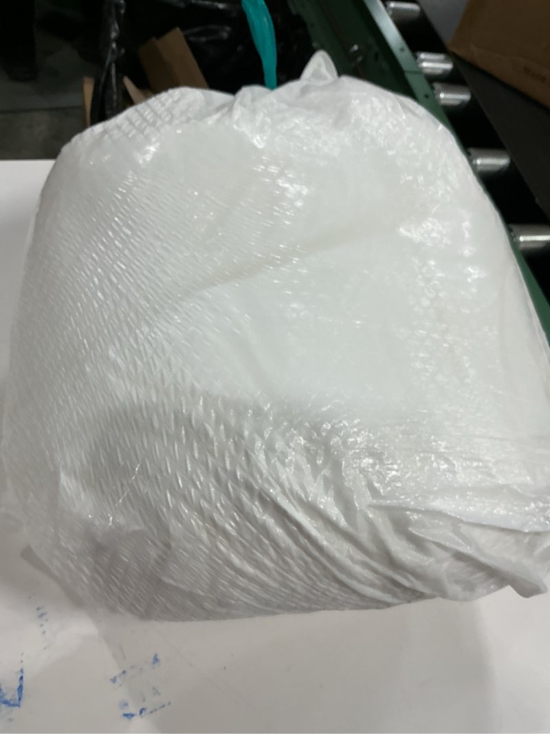 Condition photo showing As Is for Beckham Hotel Collection Euro Size Throw Pillows (Set of 2), 26 x 26 Down Alternative Pillow Insert for Bed, Couch, and Sofa European White