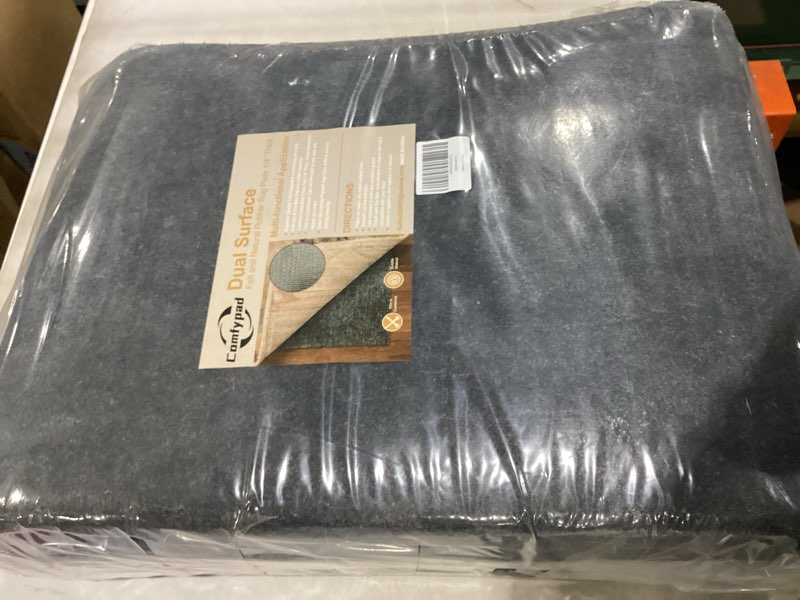 Condition photo showing Good Condition for felt rug pad, 2 x 8 ft rubber non-slip rug pad gripper, keep rugs secure and in place, extra strong under carpet mat cushion - for all floors 2 x 8 ft (rectangular)