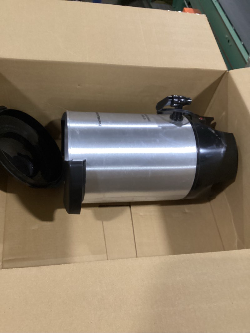 Condition photo showing Good Condition for Hamilton Beach 45 Cup Coffee Urn and Hot Beverage Dispenser, Silver Single-Spout