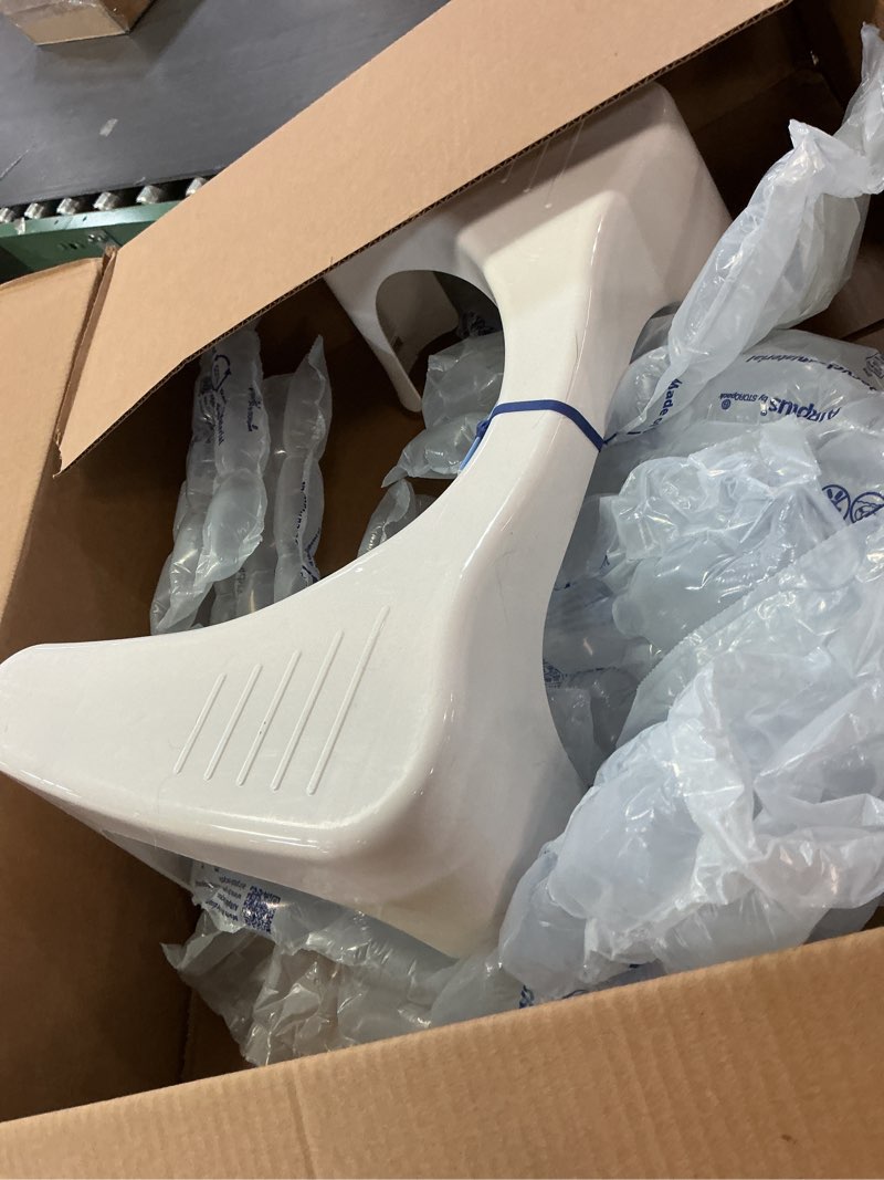 Condition photo showing Good Condition for Squatty Potty Simple Curve Bathroom Toilet Stool 7" White