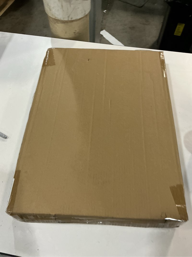 Condition photo showing New/Like New for jumbo vertical acrylic display case - extra tall 19.6" cabinet for oversized figures, magnetic door & stackable dustproof showcase for statues, plush art dolls (extra large 14.5"x11.5"x19.6")
