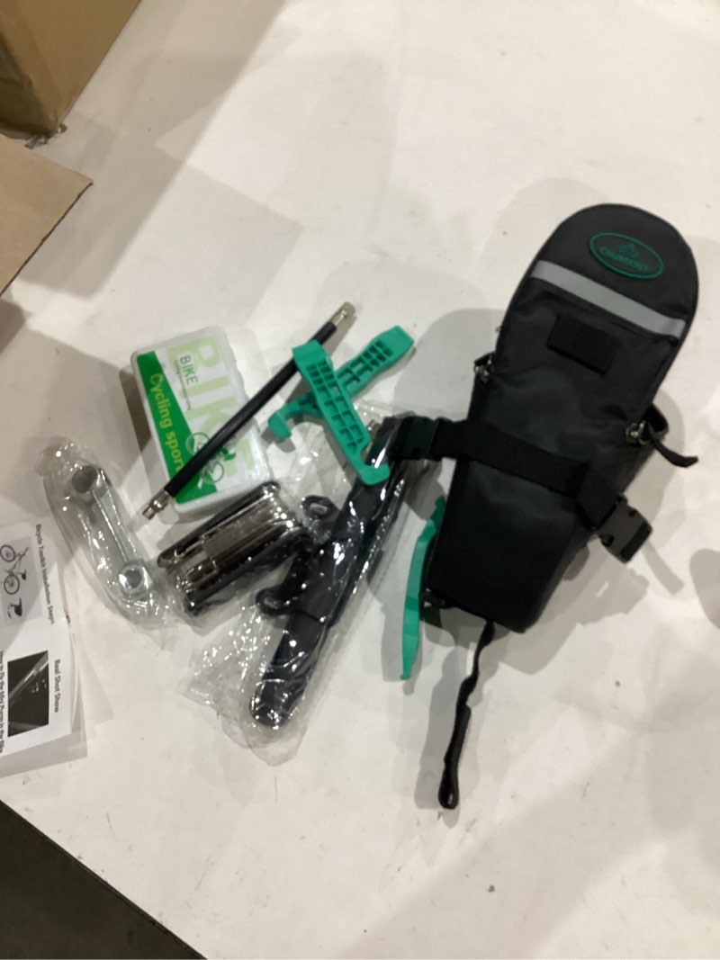 Condition photo showing Good Condition for bike tire repair kit, bike accessories, bicycle tool set,