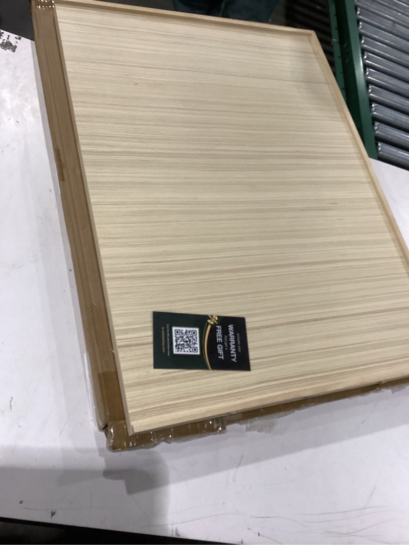 Condition photo showing As Is for Puzzle Board with Drawers Rotatable 360-Degree Wheels and Cover 30" x 22" 1000 Piece Wooden Jigsaw Puzzle Table Storage Organizer Portable Lightweight Design 1000PCS