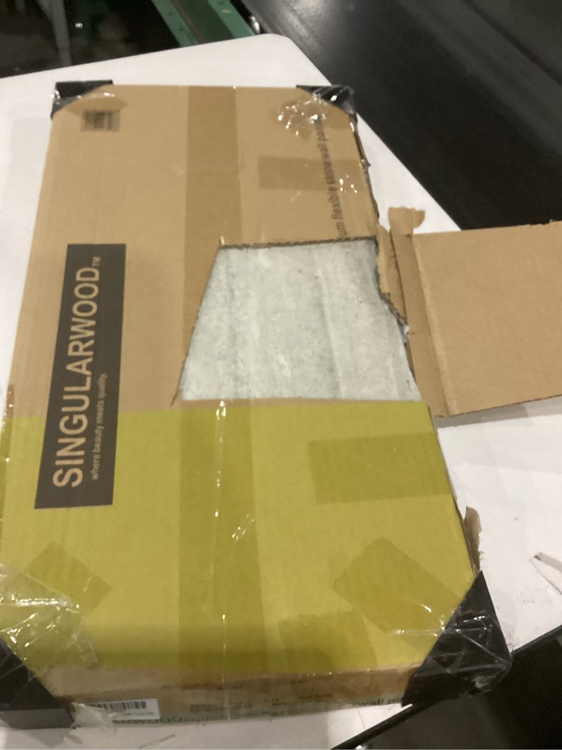 Condition photo showing Good Condition for SINGULARWOOD 15pcs/26.46 sq ft Soft Stone Wall Panels, Flexible Rock Siding Panels for Interior and Exterior Walls-Cement Gray.