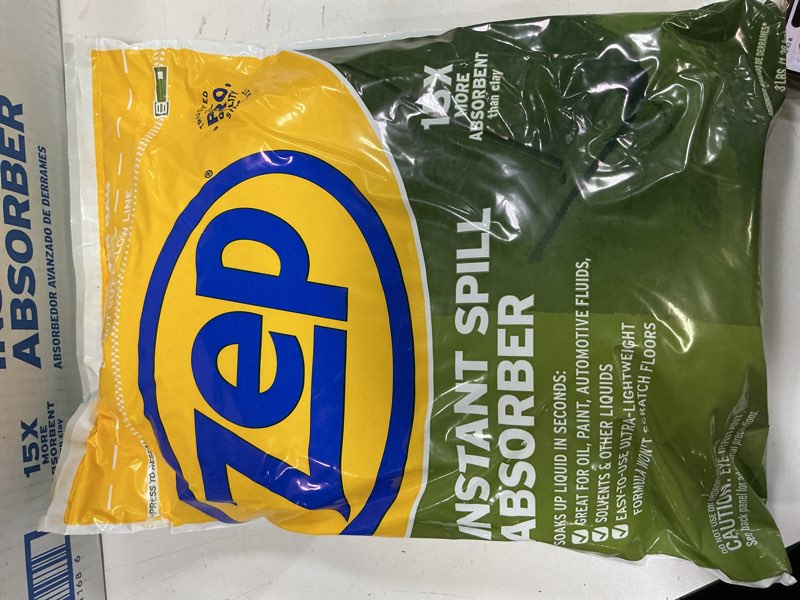 Condition photo showing New/Like New for zep commercial instant spill multipurpose absorber 3lb/48 ounce