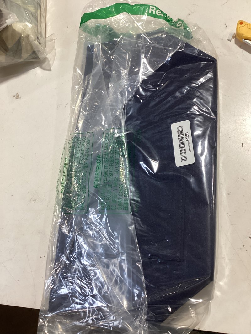 Condition photo showing Good Condition for loukaycci felt purse organizer insert for longchamp le pliage l handbag insert (dark blue, large) large dark blue