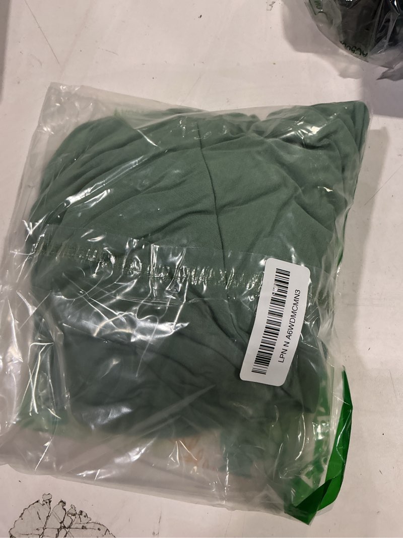 Condition photo showing New/Like New for Multi-use Nursing Cover for Breastfeeding, 360°Full Coverage Nursing Poncho, Rayon Soft & Breathable Breastfeeding Cover up (Smooth Rayon, Sage Green) Sage Green Smooth Rayon