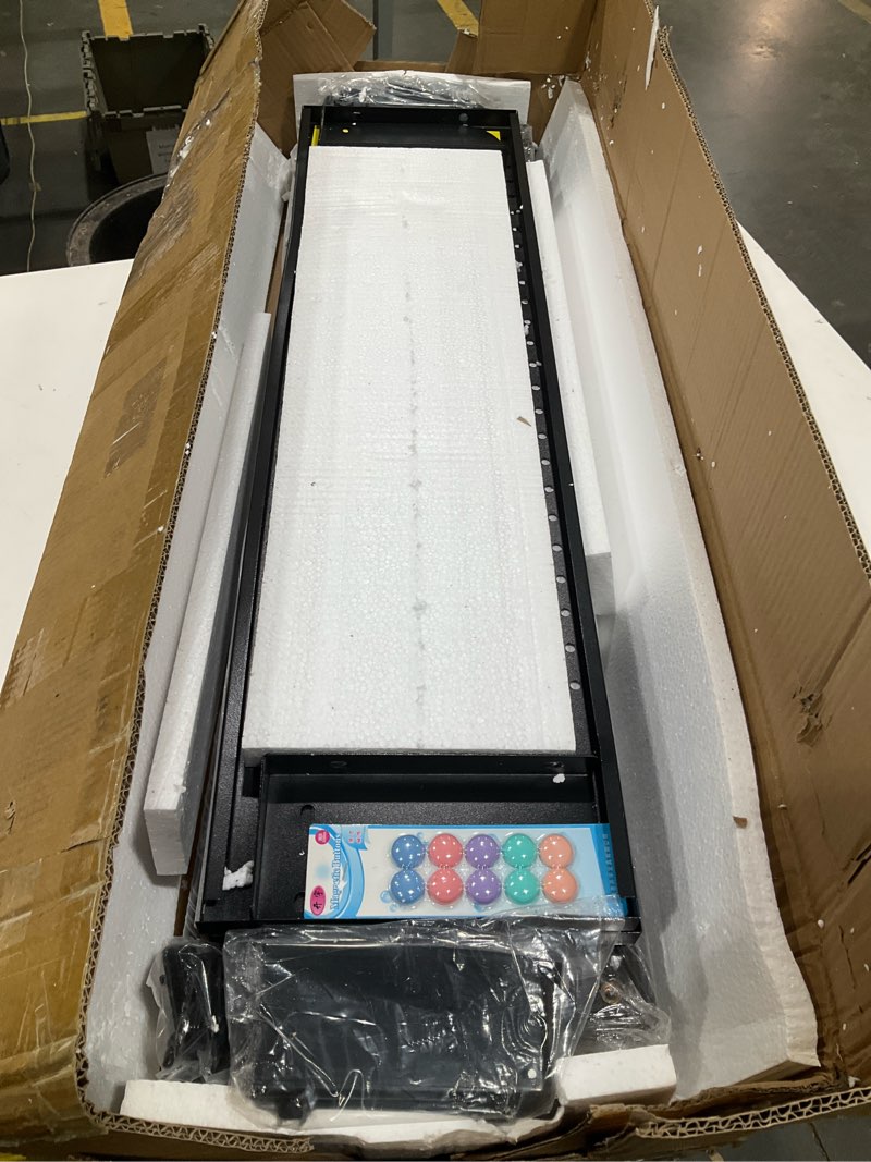 Condition photo showing Good Condition for clamp on desk shelf with pegboard, desktop organization bookshelf storage shelves for home office dorm gaming desk, space saving tabletop display rack black 39.5x37.5in